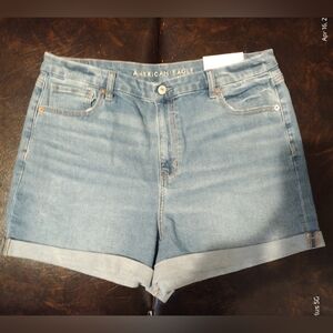 American Eagle Stretchy Curvy Mom Shorts